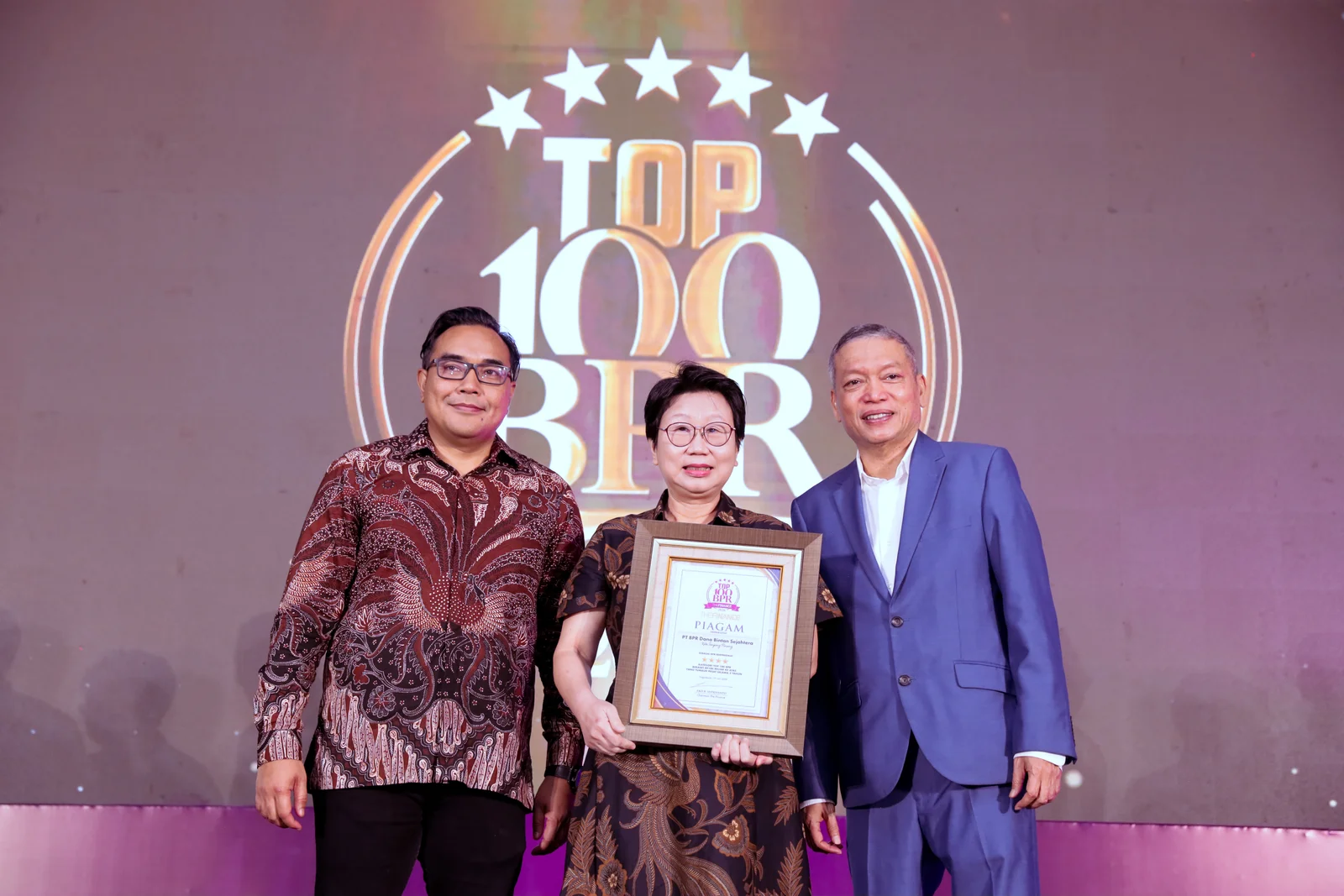 BPR DBS Raih Penghargaan TOP 100 BPR 2026, Bukti Komitmen dan Kepercayaan Nasabah